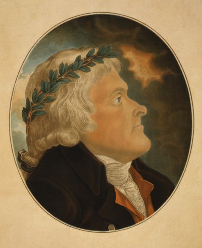 Thomas Jefferson by Tadeusz Kosciuszko